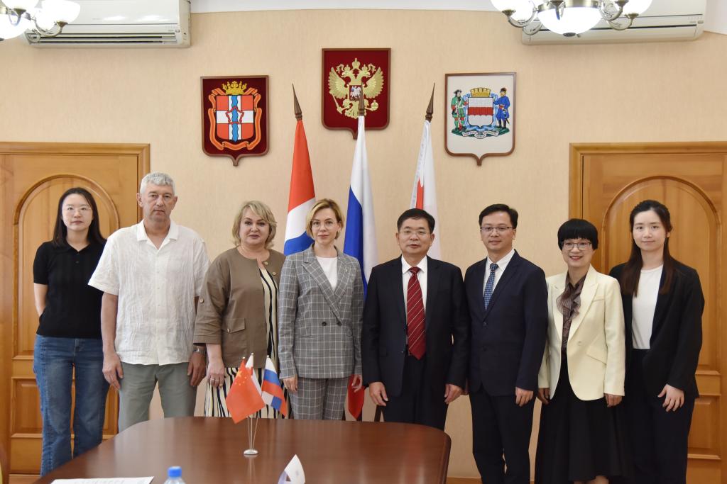 闽江师范高等专科学校党委书记林子波率团访问俄罗...